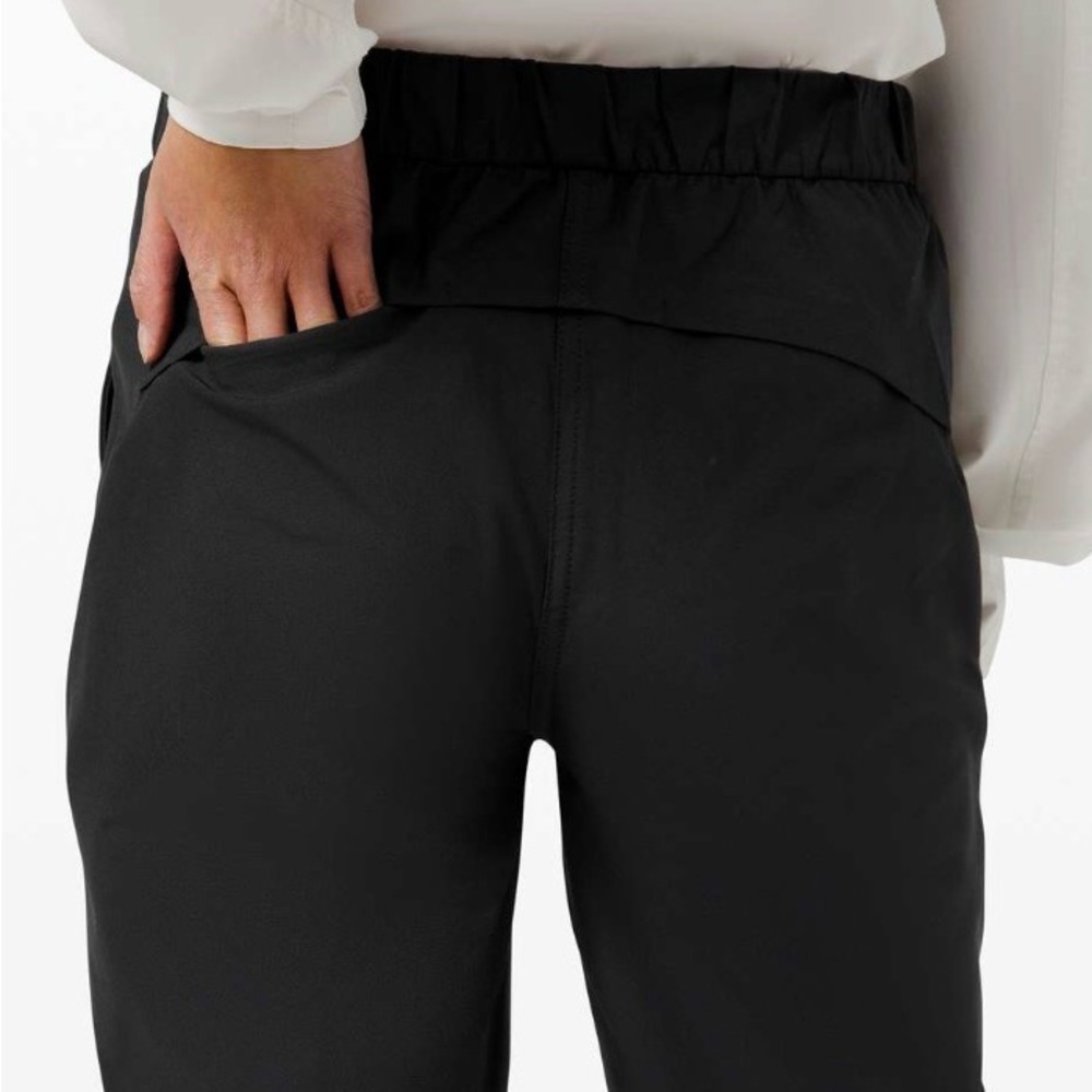 Lululemon Warpstreme High-Rise 7/8 Jogger Black Sz 26 đź’ŽLike New Retail $128 - Picture 4 of 7